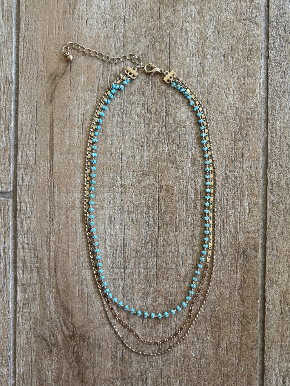 Triple Stack Layering Necklace